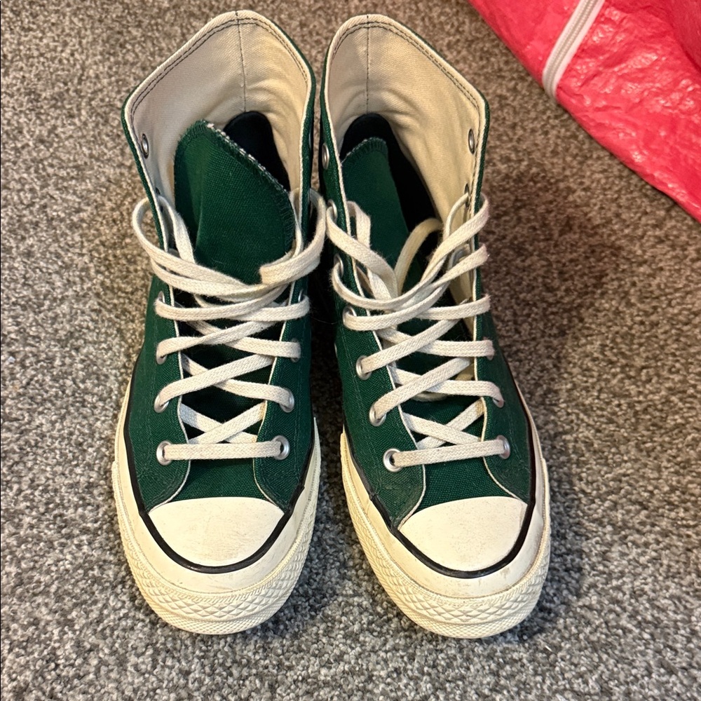 Converse All Star Chuck Taylor Green High-Top Shoes